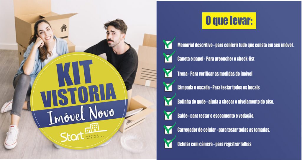 Kit Vistoria imóvel novo Kit Vistoria imóvel novo